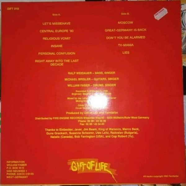 Tarnfarbe : Right Away Into The Last Decade (LP, Album)
