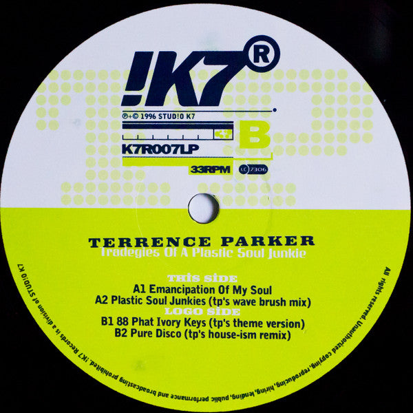 Terrence Parker : Tragedies Of A Plastic Soul Junkie (2xLP, Album)