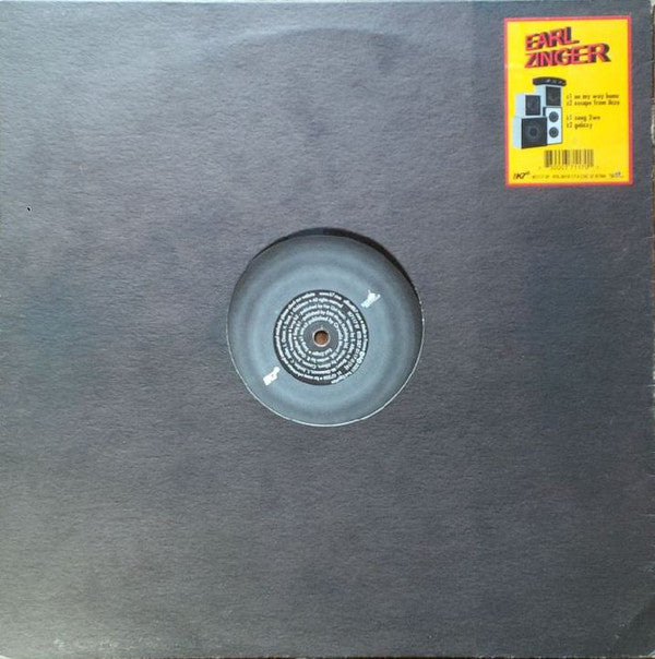 Earl Zinger : Earl Zinger EP (12", EP)