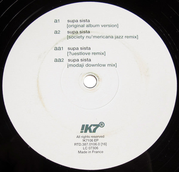 Ursula Rucker : Supa Sista (12")