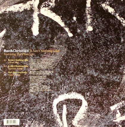 Rae & Christian Featuring The Pharcyde : It Ain't Nothing Like (12", EP)