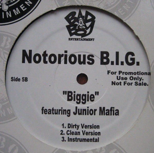 Notorious B.I.G. : Notorious B.I.G. (Remix) / Biggie (12", Promo)