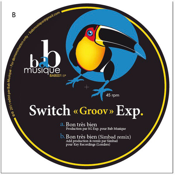 Switch "Groov" Exp. : Bon très bien (12")