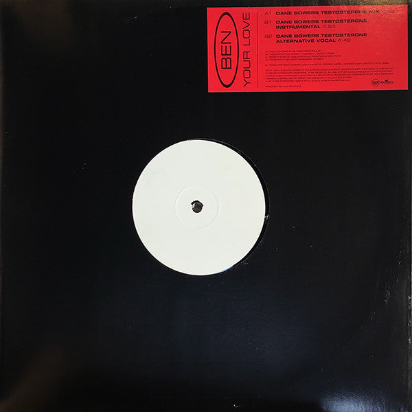 Ben Ofoedu : Your Love (12", Promo)