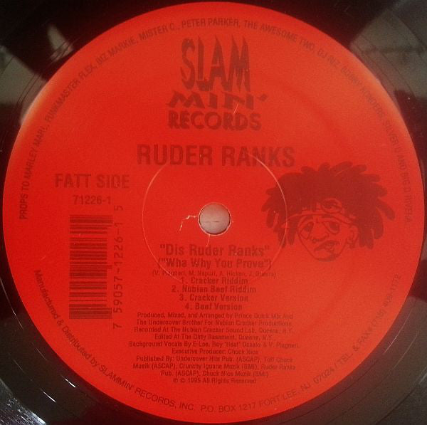 Ruder Ranks : Pump Up The Sound (In Ah Your Jeep) / Dis Ruder Ranks (Wha Why You Prove) (12")