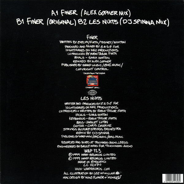 Nightmares On Wax : Finer #1 (12")