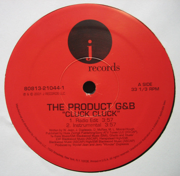The Product G&B : Cluck Cluck (12")