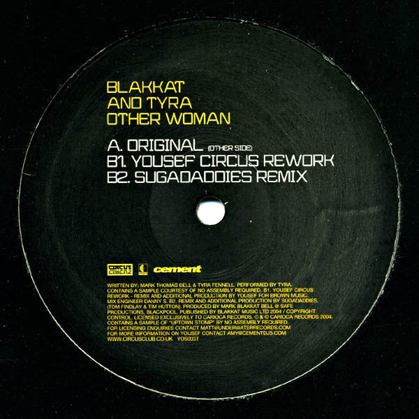 Blakkat And Tyra (2) : Other Woman (12")