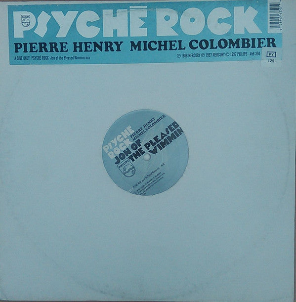 Pierre Henry, Michel Colombier : Psyché Rock (12", S/Sided)