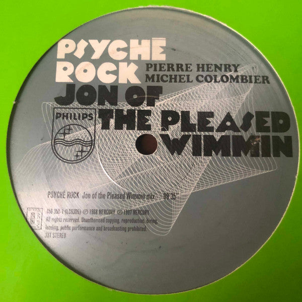 Pierre Henry, Michel Colombier : Psyché Rock (12", S/Sided)