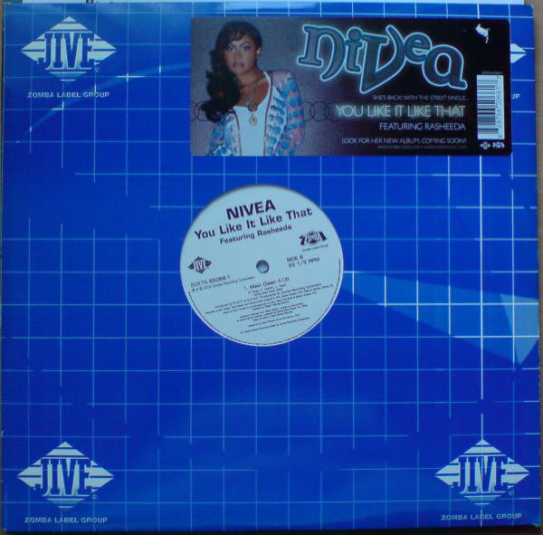 Nivea Featuring Rasheeda (2) : You Like It Like That (12", Single)