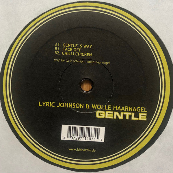 Lyric Johnson & Wolle Haarnagel : Gentle (12", EP)