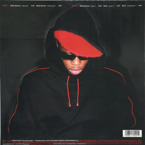 Kardinal Offishall : Belly Dancer / Sick! (12", Single)