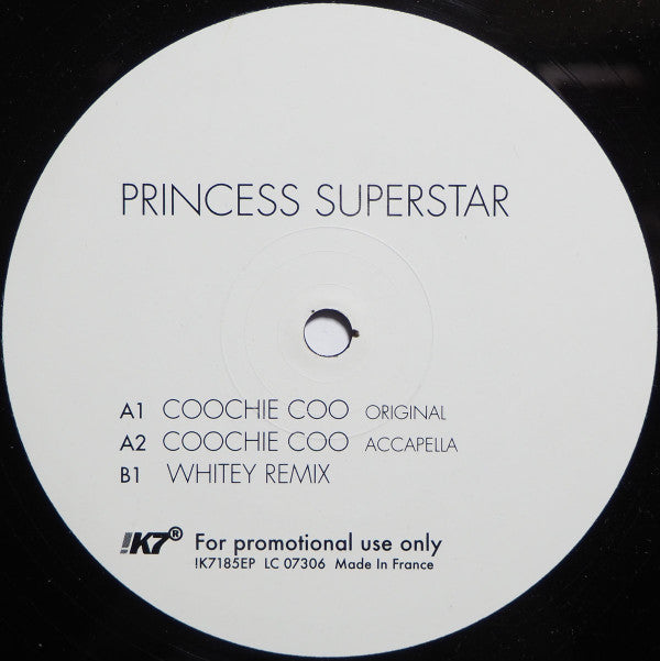 Princess Superstar : Coochie Coo (12", Promo)
