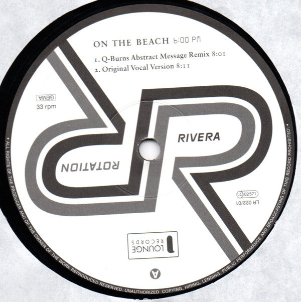 Rivera Rotation : On The Beach 6:00 PM (12")