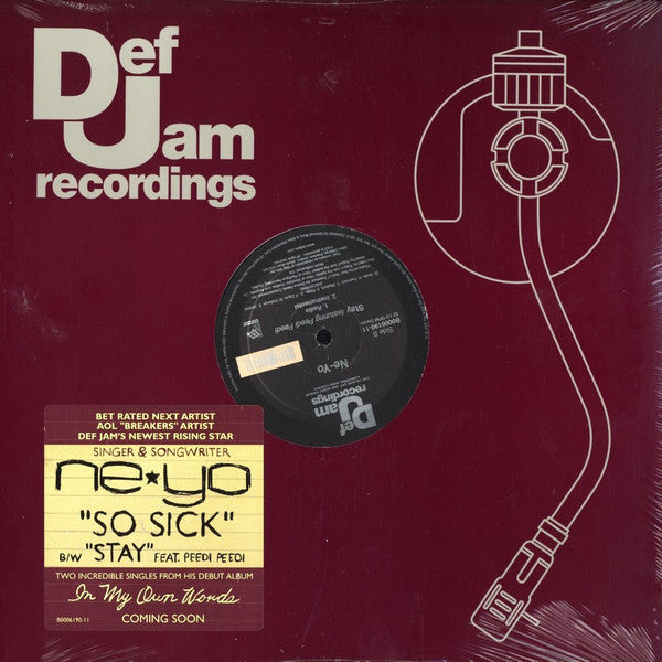 Ne-Yo Featuring Peedi Peedi : Stay (12")