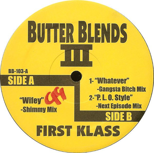DJ First Class : Butter Blends III (12")