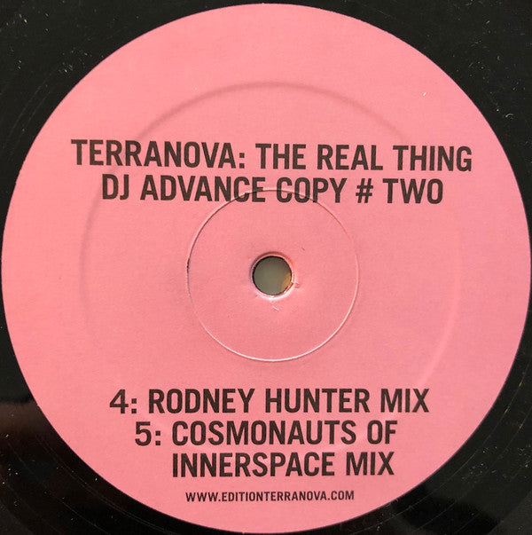 Terranova : The Real Thing (2x12", Promo)