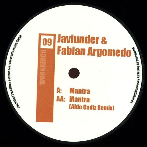 Javiunder & Fabian Argomedo : Workbench #9 (12")