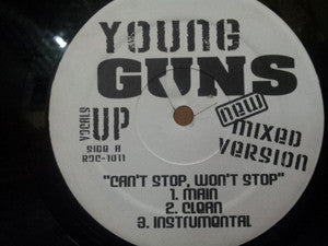 Young Gunz : Can't Stop, Won't Stop (12")