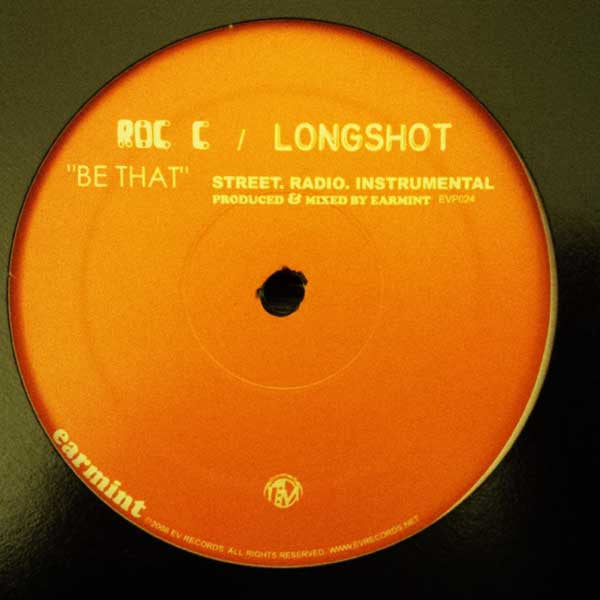 Roc 'C', Longshot / Murs, Anacron : Be That / I'm The (12")
