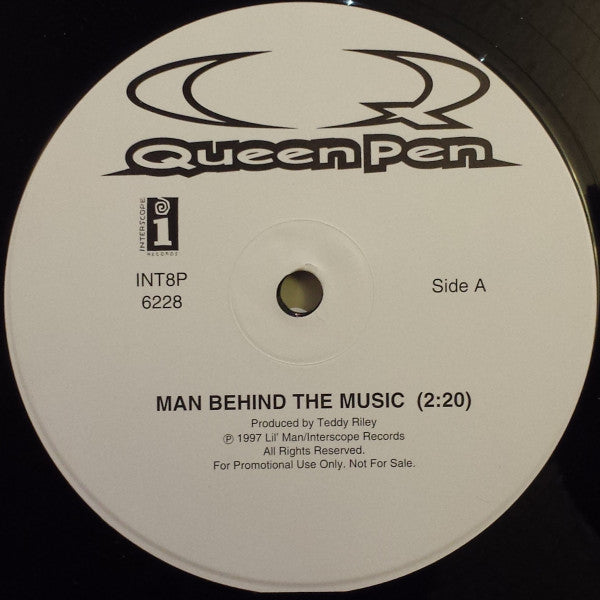 Queen Pen : Man Behind The Music (12", Promo)