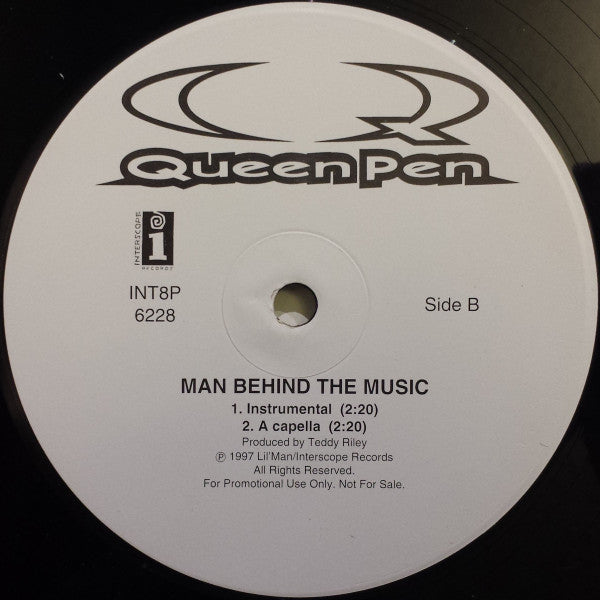 Queen Pen : Man Behind The Music (12", Promo)