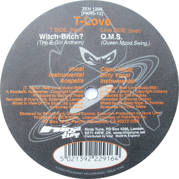 T Love : Witch-Bitch? / Q.M.S. (12")
