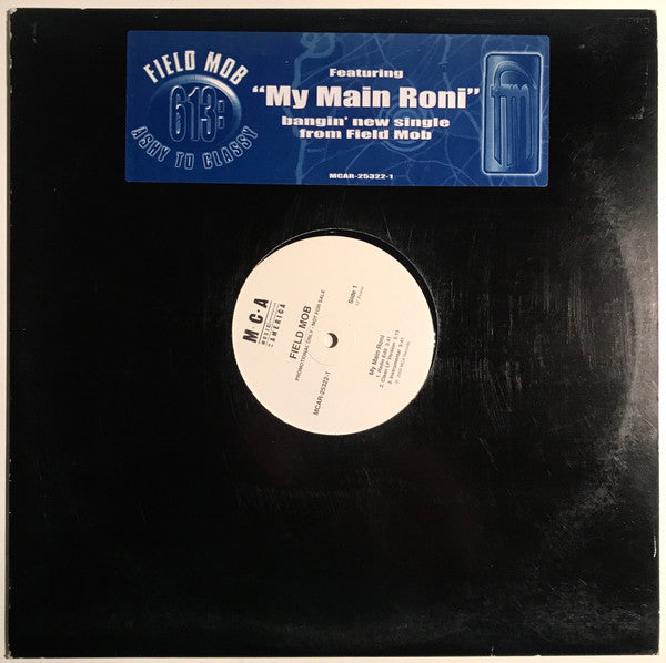 Field Mob : My Main Roni (12", Single, Promo)