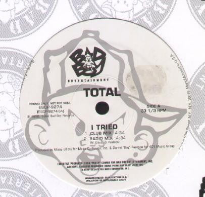 Total : I Tried (12", Promo)