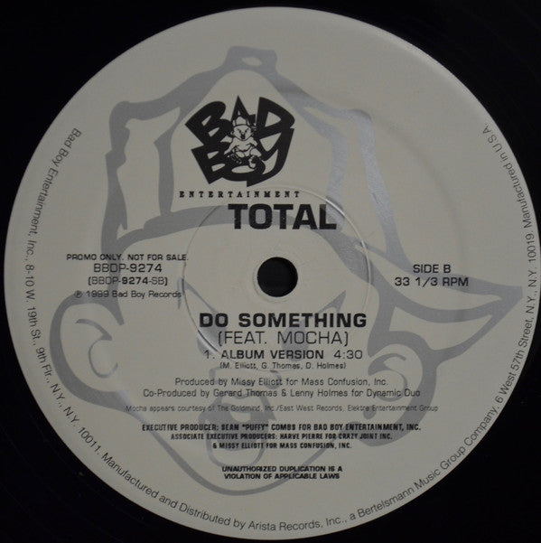 Total : I Tried (12", Promo)