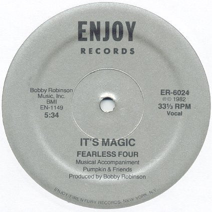 The Fearless Four : It's Magic (12")