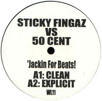Sticky Fingaz Vs 50 Cent : Jackin' For Beats! (12", Unofficial)