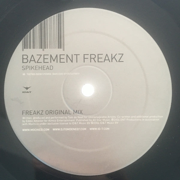 Bazement Freakz : Spikehead (12")