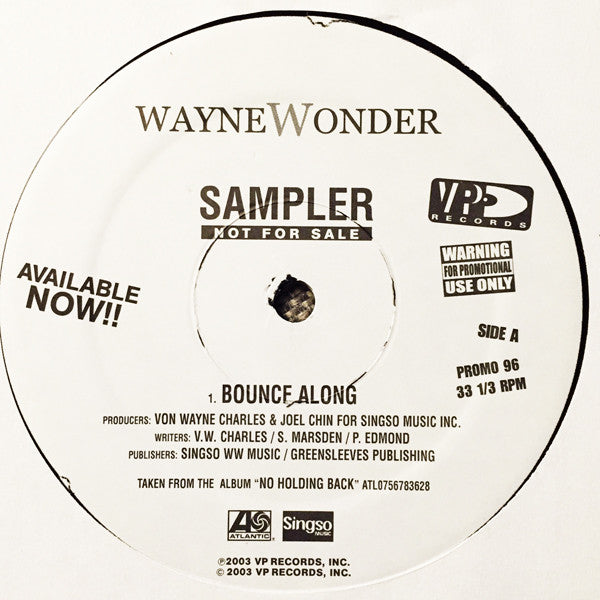 Wayne Wonder : Sampler (12")