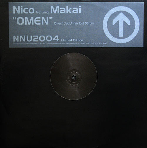Nico (4) Featuring Makai : Omen (12", Ltd)