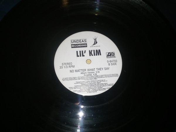 Lil' Kim : No Matter What They Say (12")