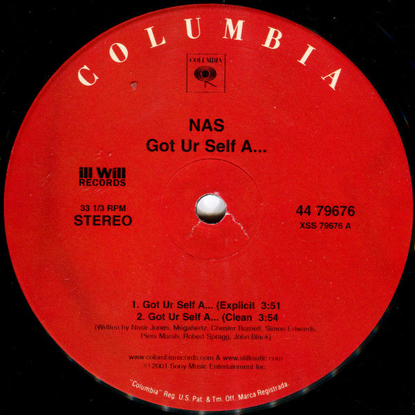 Nas : Got Ur Self A... (12")