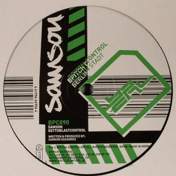 Samson (5) : Getto Blast Control (12")
