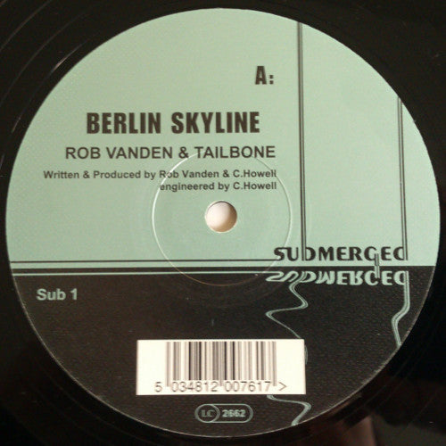 Rob Vanden & Tailbone : Berlin Skyline (2x12")