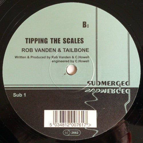 Rob Vanden & Tailbone : Berlin Skyline (2x12")