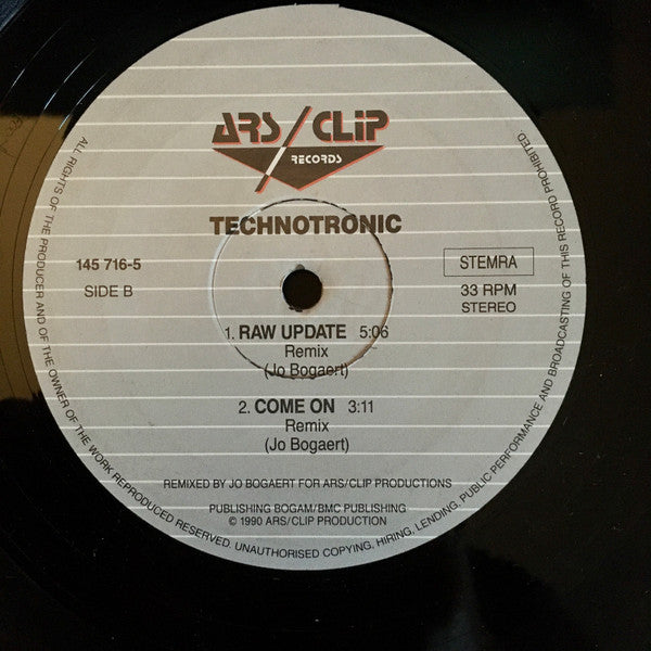Technotronic : Megamix (12")
