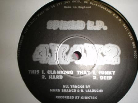 Mara Branco & Dave Lalouche : Spiked EP (12", EP)