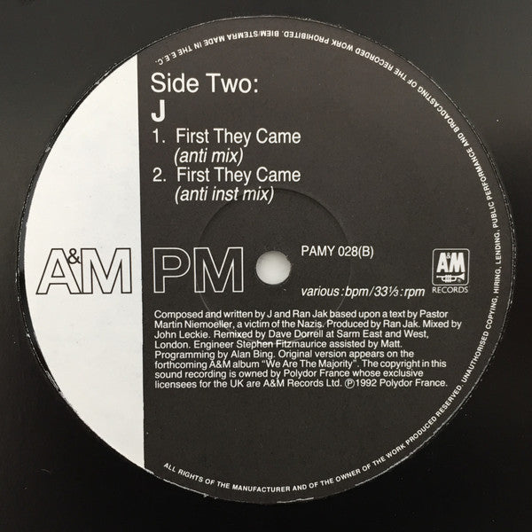 J. : Born On The Wrong Side Of Town (12")
