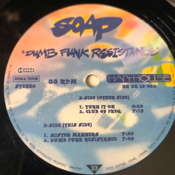 Soap : Dumb Funk Resistance (2xLP, Album)