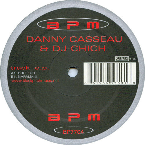 Danny Casseau & DJ Chich : Track E.P. (12", EP)