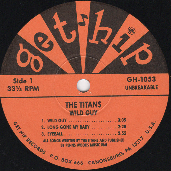 The Titans (4) : Wild Guy (10", EP)