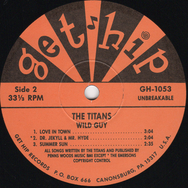 The Titans (4) : Wild Guy (10", EP)