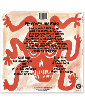 The Birthday Party : Prayers On Fire (LP, Album, Num, RE, RM, Whi)