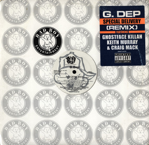 G-Dep : Special Delivery (Remix) (12", Single, Promo)